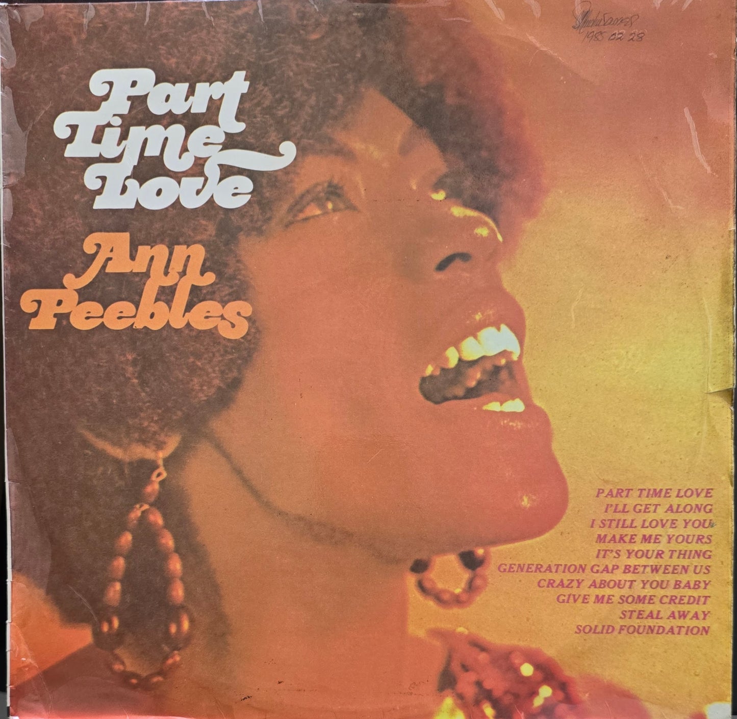 Ann Peebles – Part Time Love