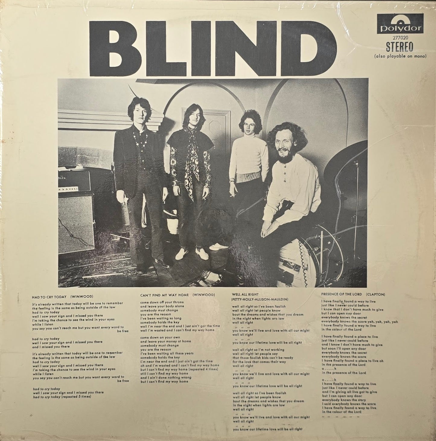 Blind Faith  – Blind Faith