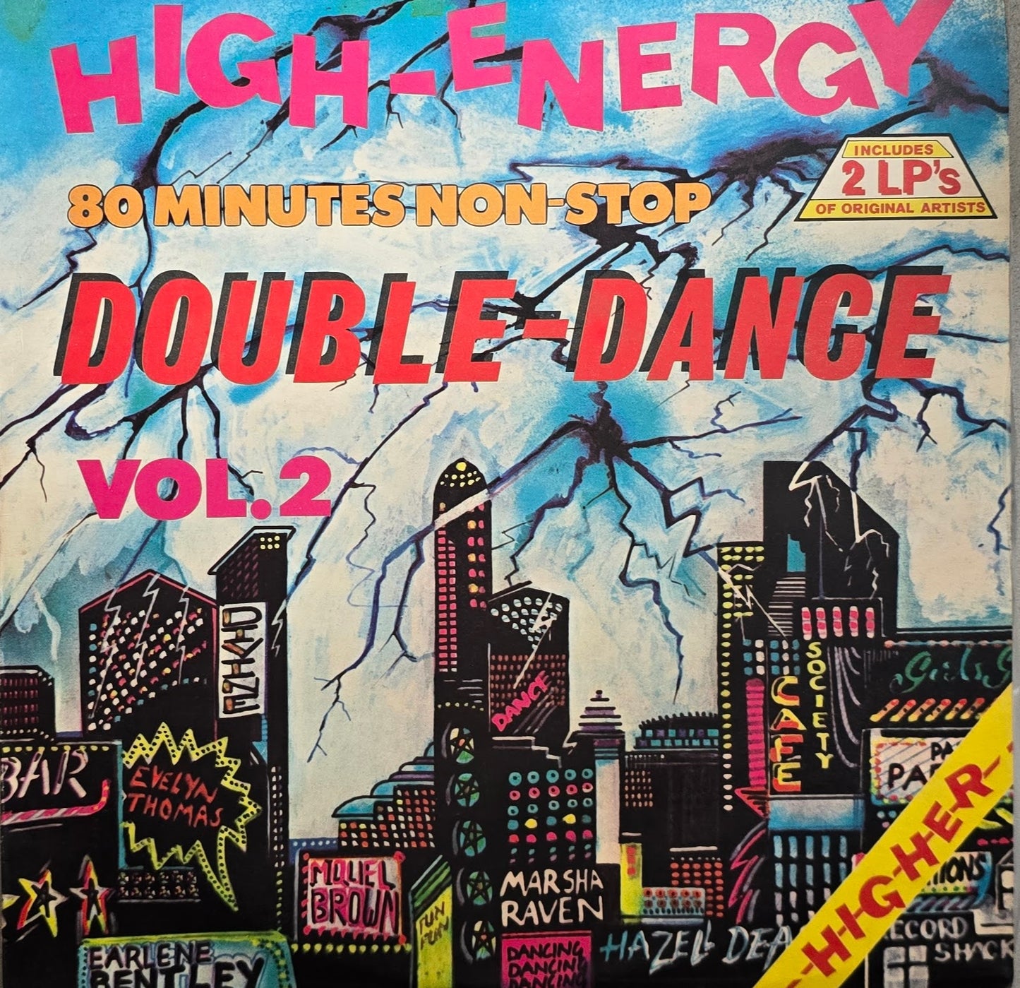 Various – High-Energy Double-Dance Vol. 2 (Zimbabwe Pressing)