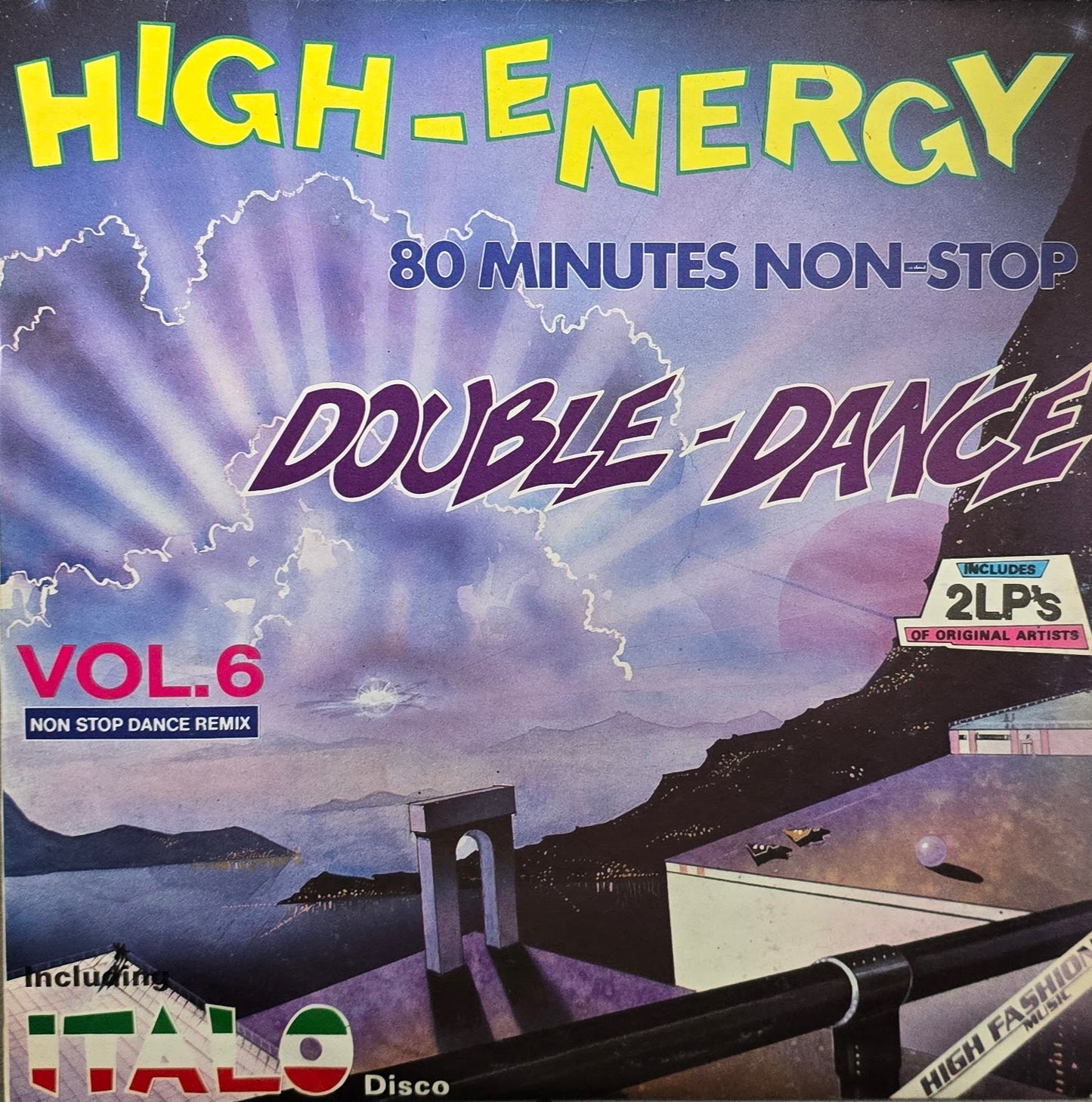 Various – High-Energy Double-Dance Vol. 6 (Zimbabwe Pressing)