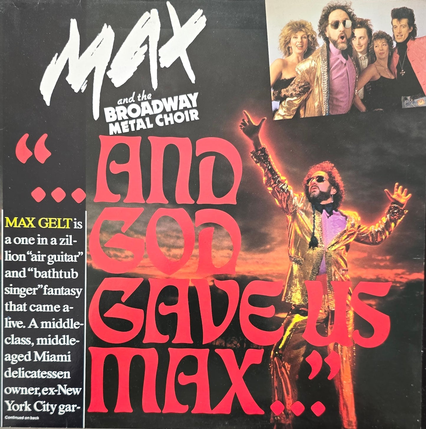 Max And The Broadway Metal Choir – And God Gave Us Max