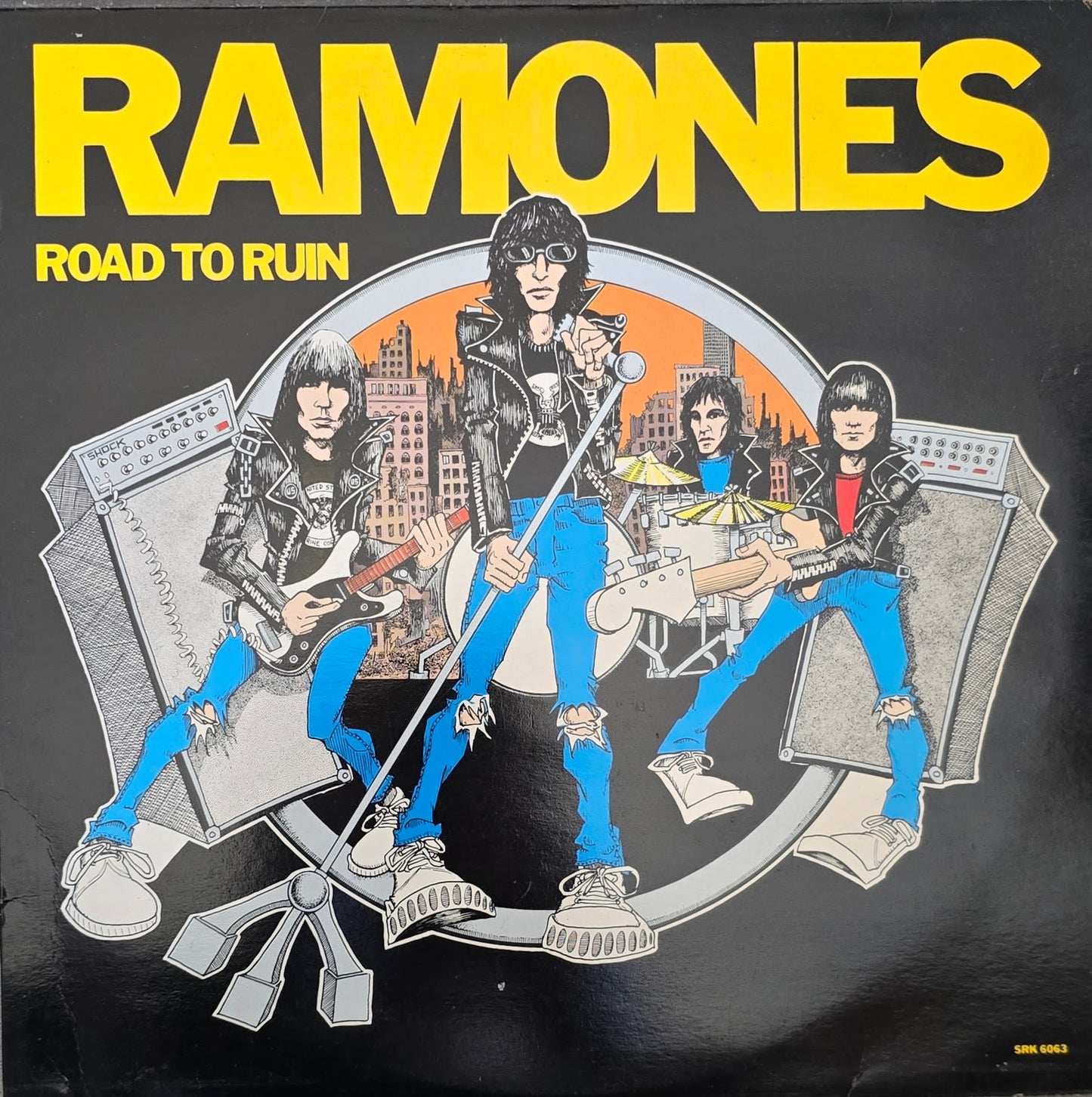 Ramones – Road To Ruin (Yellow Translucent Vinyl Record)