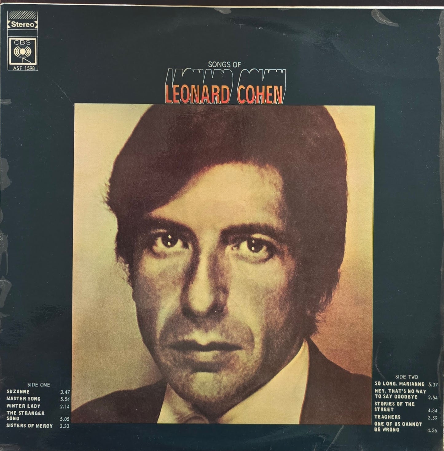 Leonard Cohen – Songs Of Leonard Cohen