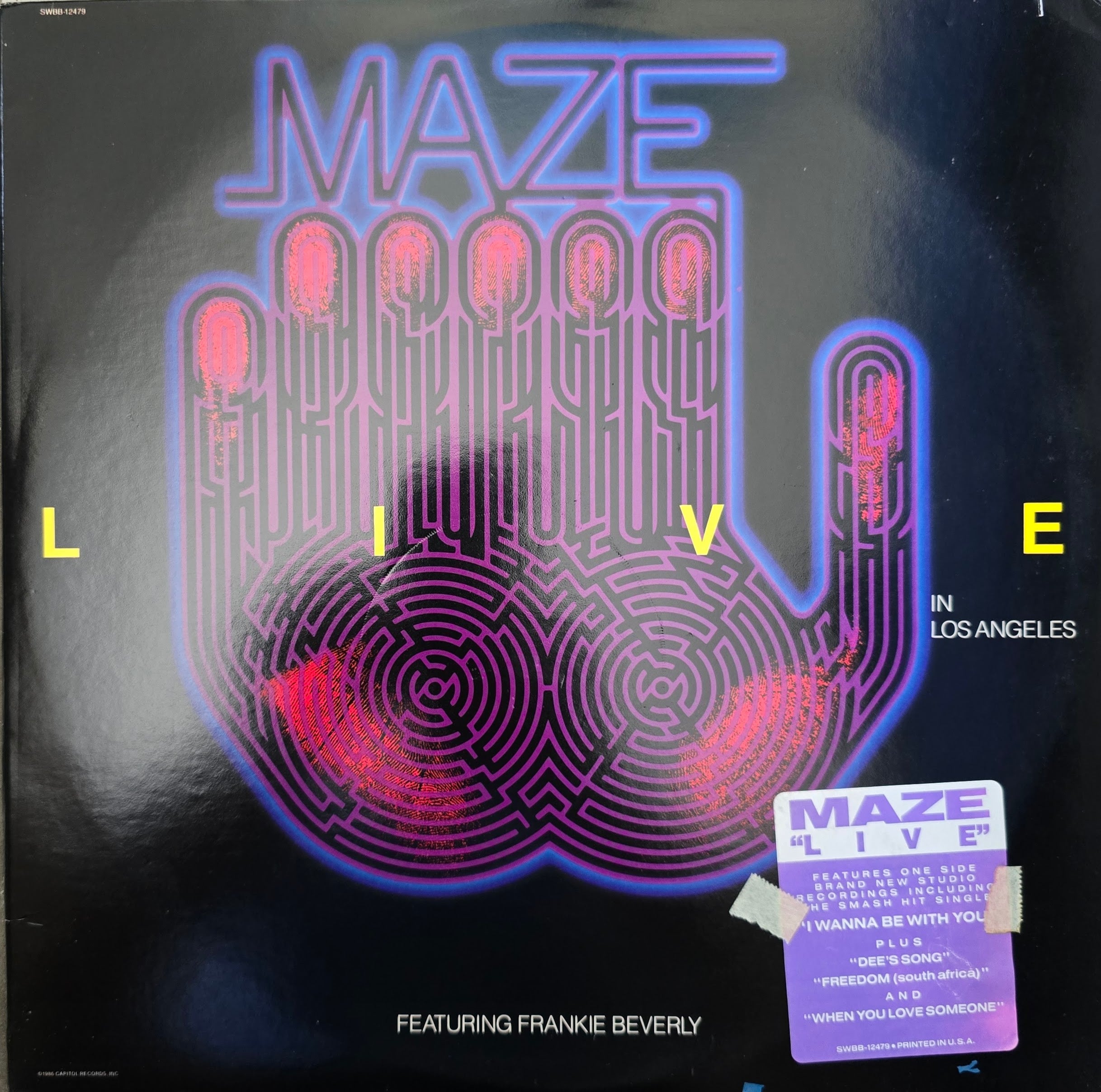 Maze Featuring Frankie Beverly – Live In Los Angeles – Vinyl Legend