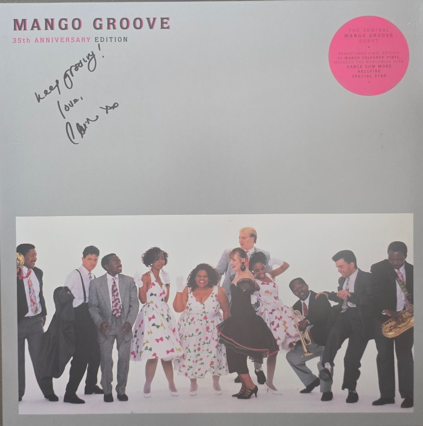 Mango Groove – Mango Groove (35th Anniversary Edition) (Coloured Vinyl) (Signed)