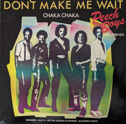 Various – Don't Make Me Wait, Peech Boys And Friends